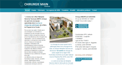 Desktop Screenshot of chirurgie-main-toulouse.com